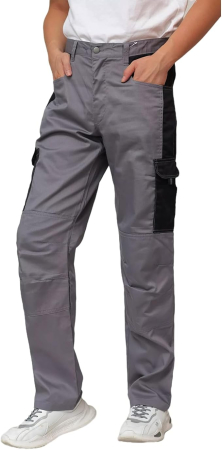 PANTALONI BARBATI - Pantaloni de munca pentru bărbați cu mai multe buzunare gri marimea 52