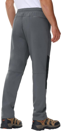 Pantaloni de ski de iarna pentru barbati, impermeabili, gri S [2]