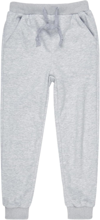 IMBRACAMINTE - Pantaloni sport pentru copii cu elastic jos, gri L, 8-9 ani,  130-139 cm