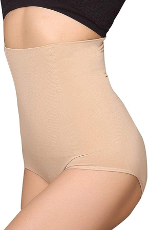 IMBRACAMINTE - Pantaloni modelatori pentru femei, crem XL