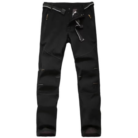 PANTALONI - Pantaloni negri de ski pentru barbati, impermeabili, captusiti, marimea 2XL