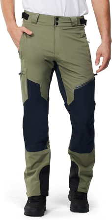 PANTALONI - Pantaloni verzi de munte pentru barbati, impermeabili, respirabili, marimea L