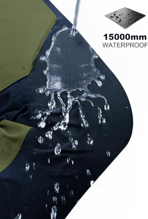 Pantaloni verzi de munte pentru barbati, impermeabili, respirabili, marimea L [2]