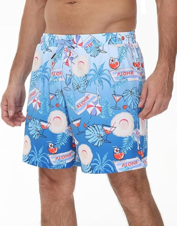 Pantaloni scurti de inot pentru barbatii, cu uscare rapida 2XL [1]