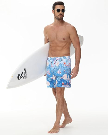 Pantaloni scurti de inot pentru barbatii, cu uscare rapida S [4]