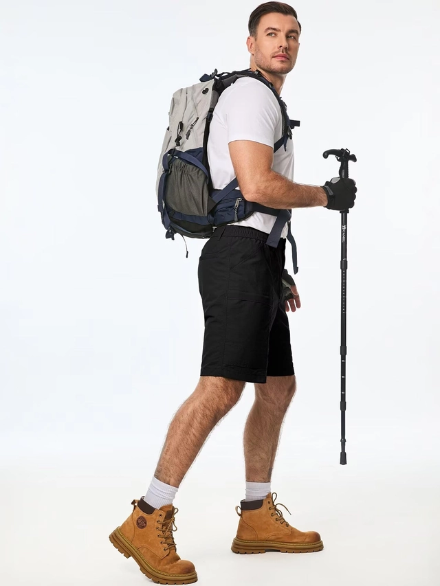 Pantaloni scurti de vară pentru bărbați, negri 38 [4]