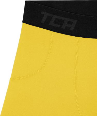 Pantaloni termali scurti, sport, galbeni XXL [2]