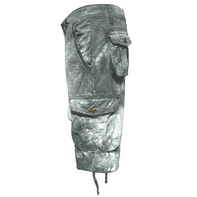 Pantaloni scurti de vară pentru bărbați, din twill cu mai multe buzunare verde L, 36 [2]