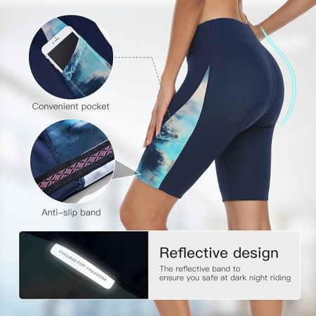 Pantaloni scurti, elastici, impermeabili pentru antrenamente femei, S [3]