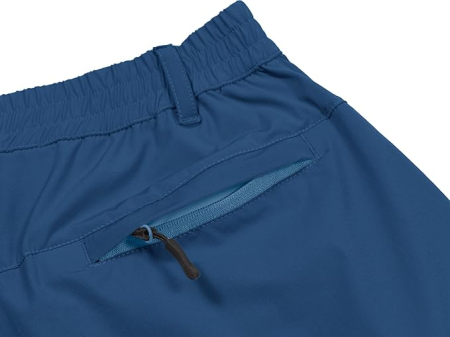 Pantaloni scurti respirabili pentru femei, cu 4 buzunare, albastri S [4]