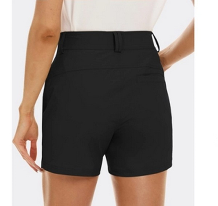 Pantaloni scurti respirabili pentru femei, cu 3 buzunare, negri 34 [1]