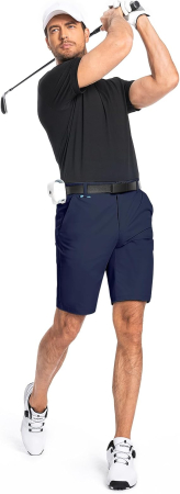 Pantaloni scurti casual pentru barbatii, cu 3 buzunare, albastri 32 [4]