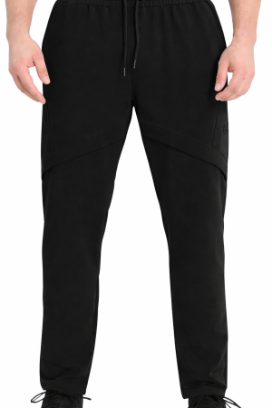 PANTALONI BARBATI - Pantaloni sport de alergare pentru barbati, negri, XL