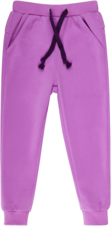 IMBRACAMINTE - Pantaloni sport pentru copii cu elastic jos, mov L, 8-9 ani,  130-139 cm