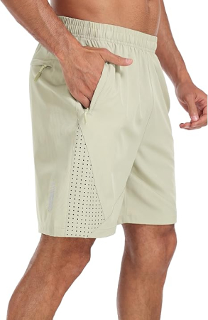 Pantaloni sport respirabili pentru barbati, crem XL [1]