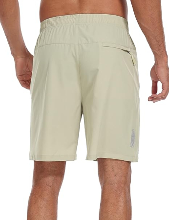 Pantaloni sport respirabili pentru barbati, crem XL [2]