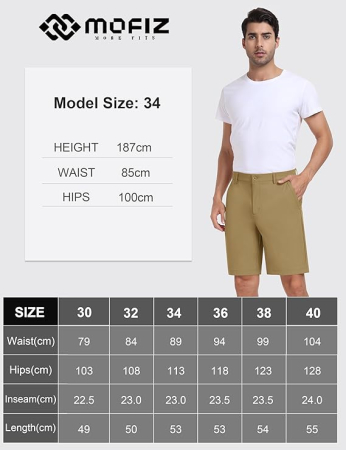 Pantaloni sport respirabili pentru barbati, kaki 32 [6]