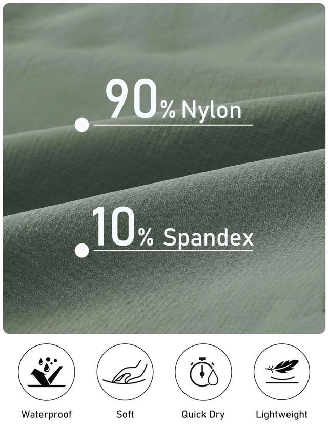 Pantaloni sport respirabili pentru femei, cu 4 buzunare, verzi L [3]