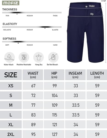 Pantaloni sport respirabili pentru femei, cu 4 buzunare, albastru inchis 2XL [6]