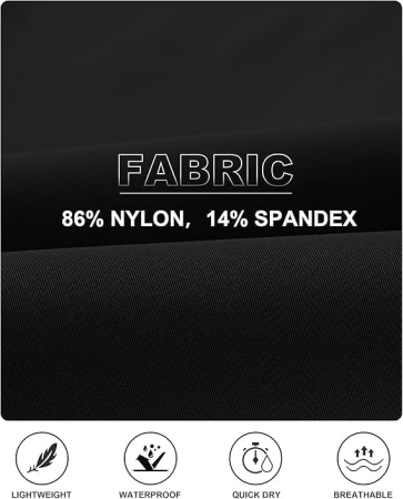 Pantaloni sport lungi respirabili pentru femei, cu 5 buzunare, negru L [7]