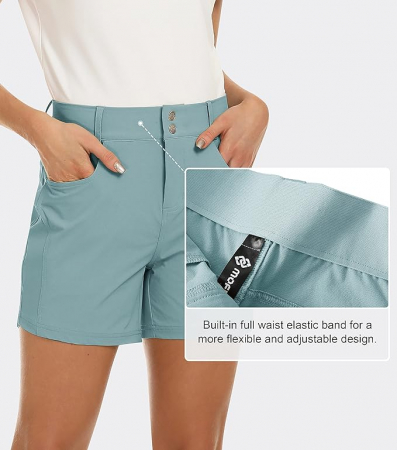 Pantaloni scurti respirabili pentru femei, cu 3 buzunare, negri 32 [2]