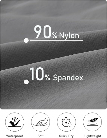 Pantaloni sport respirabili pentru femei, cu 4 buzunare, gri S [3]