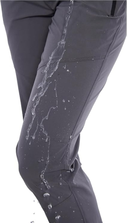 Pantaloni sport respirabili pentru femei, cu buzunare si talie elastica, Gri 2XL [4]