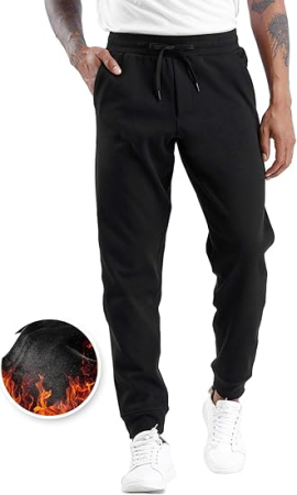 Pantaloni sport respirabili pentru barbati, cu buzunare adanci, S [4]