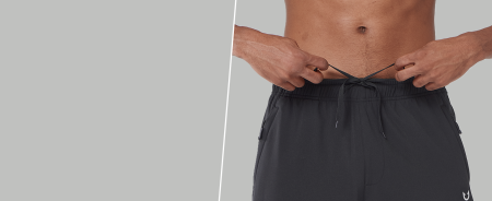 Pantaloni sport termici de alergare pentru barbati, gri, XL [1]