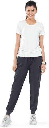 Pantaloni sport de alergare pentru femei, gri, XS [1]