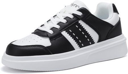 PANTOFI SPORT - Sneakers Damă cu Talpă Înaltă 4 cm, Ușori, Adidasi Respirabili și Antiderapanți, Casual, 40
