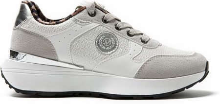 Pantofi casual cu platforma inalta pentru femei, albi 38 [3]