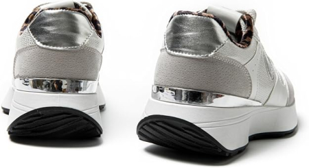 Pantofi casual cu platforma inalta pentru femei, albi 38 [4]