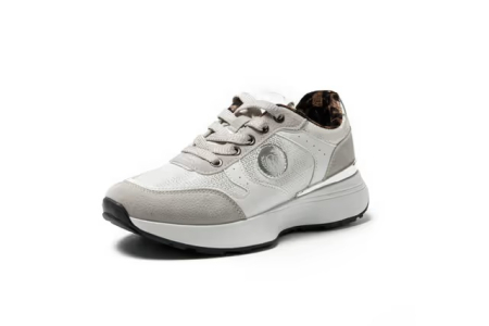 PANTOFI SPORT - Pantofi casual cu platforma inalta pentru femei, albi 38