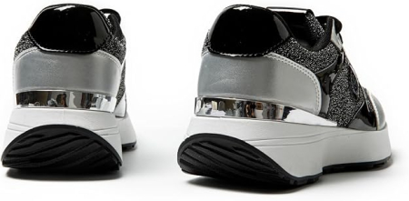 Pantofi casual cu platforma inalta pentru femei, negri 40 [3]