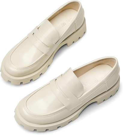 Pantofi comozi pentru femei, mocasini talpa inalta, 39 [5]