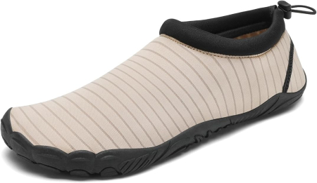 PANTOFI SPORT - Incaltaminte usoara de apa, elastica, maleabila, cu talpa antialunecare, crem, 44