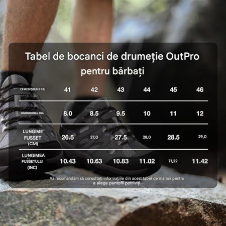 Pantofi de drumeție antiderapanti confortabili trekking - Maro Mărimea 46 [1]