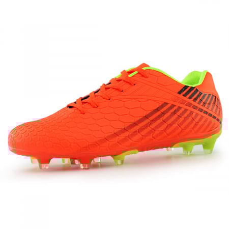 PANTOFI SPORT - Pantofi de fotbal cu varf inalt si crampoane, PORTOCALIU, marimea 42