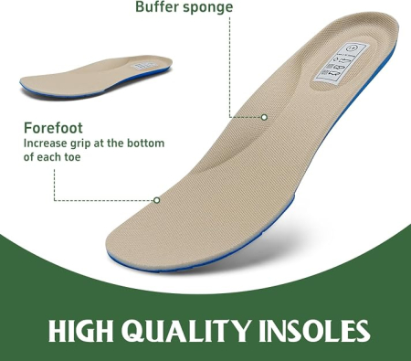 Pantofi albi Barefoot cu Vârf Lat, Talpă Flexibilă din Cauciuc, Respirabili, 36 [5]