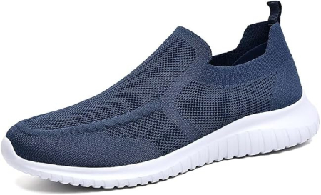 Pantofi dama - Sneakers Bărbați Slip-On, Ușori și Respirabili, Talpă EVA Antiderapantă, 40