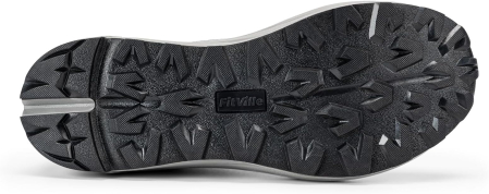 Pantofi sport extralargi pentru barbati, respirabili, talpa groasa, gri cu negru, 41 [6]