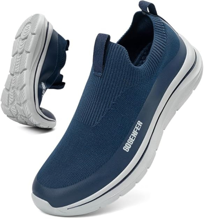 PANTOFI SPORT - Pantofi sport pentru barbati, talpa groasa, albastri, talpa gri 45