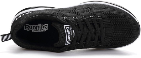 Pantofi sport pentru barbati, talpa groasa, negri, 42 [2]