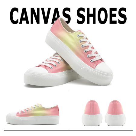 Pantofi sport pentru femei, din material texti, talpa groasa, marimea 40 [4]