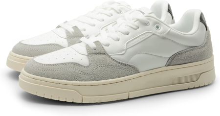 Pantofi sport pentru barbati, talpa groasa, gri/alb marimea 41 [2]