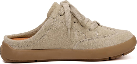 Papuci tip mule pluș pentru femei slip-on calzi antiderapanți moi interior/exterior – Maro deschis EU 38 [3]