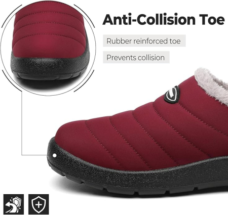 Papuci de casa imblaniti, talpa antialunecare, marime 41 visinii [1]