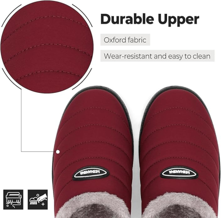 Papuci de casa imblaniti, talpa antialunecare, marime 40 visinii [2]