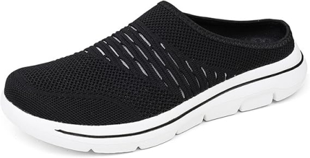 Saboti tip mule unisex slip-on calzi antiderapanți moi interior/exterior – 48 EU [4]